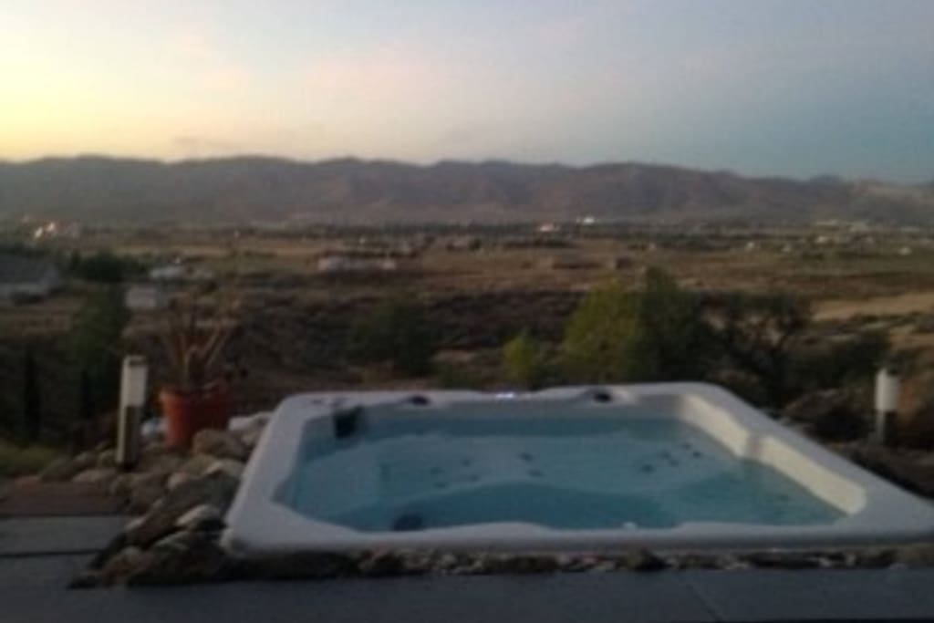 A soothing jacuzzi to refresh yourself in