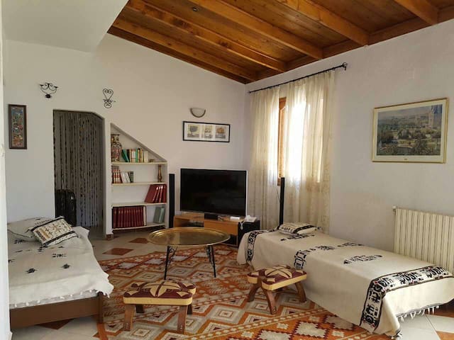 Vue d'exception+grand appartement sur baie d'Alger