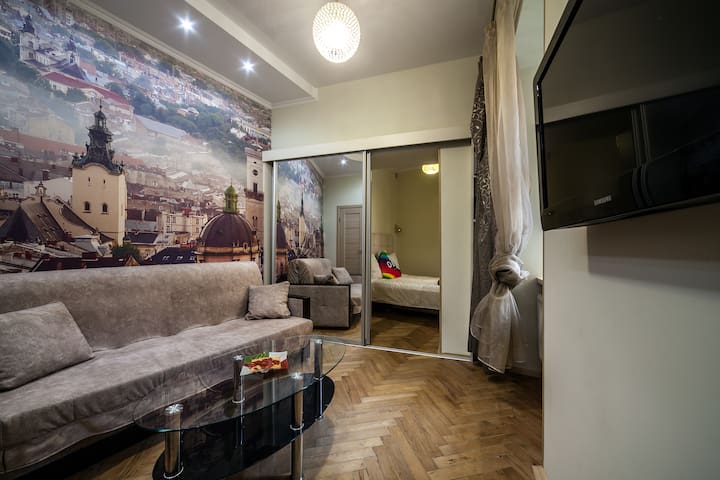 Cozy 1-bedroom apartment in the heart of Lviv