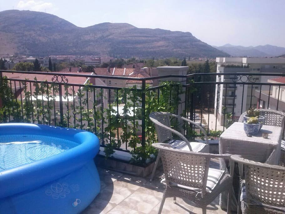 View from balcony