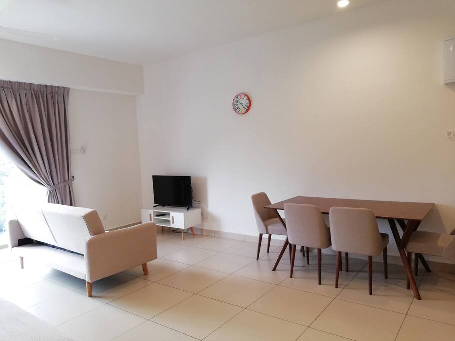 Living Hall & Dining Area