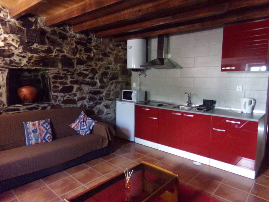 Sala com Kitchenette