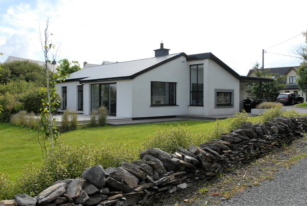 Private lawns and ample carparking.