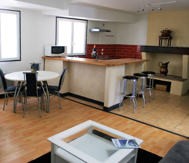 Salon - cuisine
