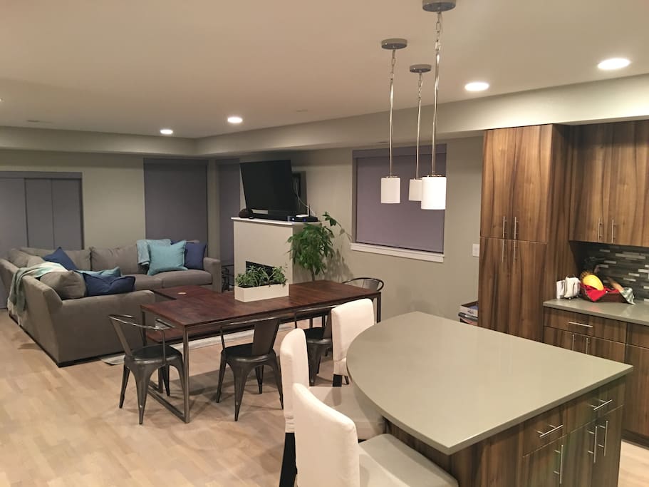 Large open floor plan