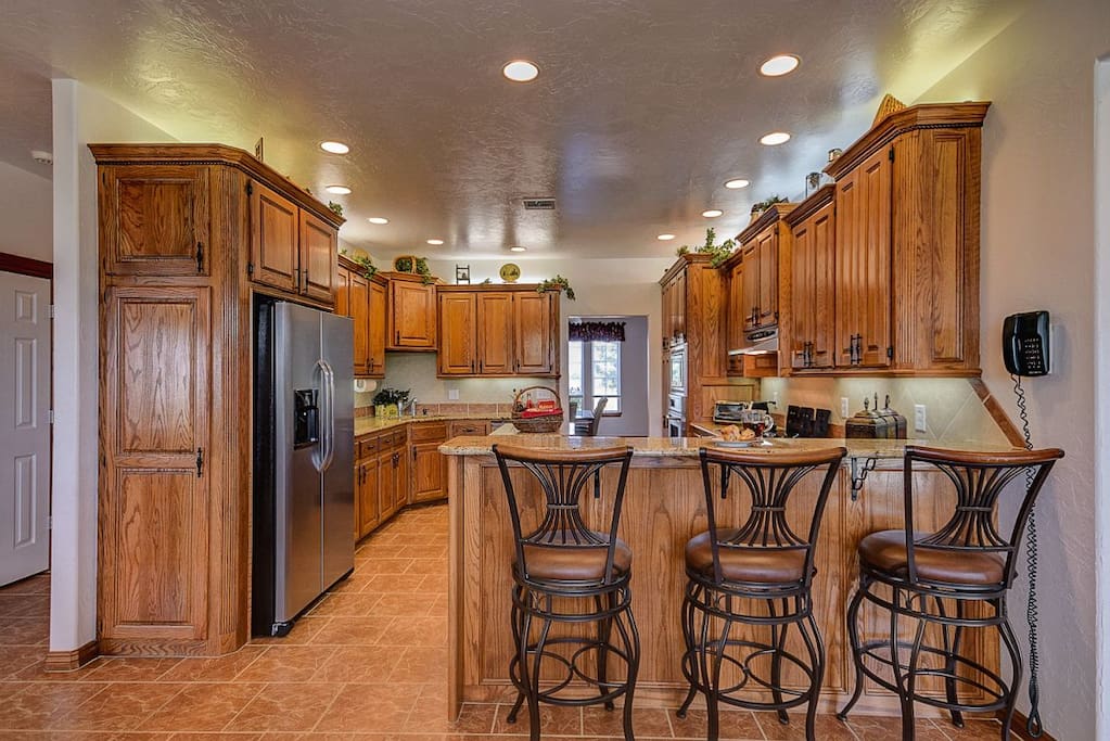 Gorgeous Kitchen with Bar and Island