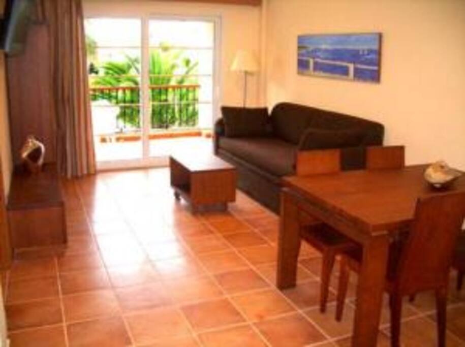 SALON CON SOFA CAMA
