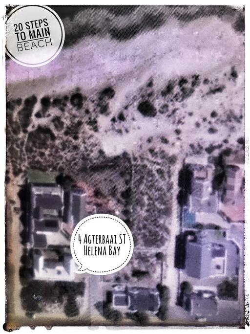 20 steps from the main beach. 500m from Shelley Point 9/18 hole Links course.