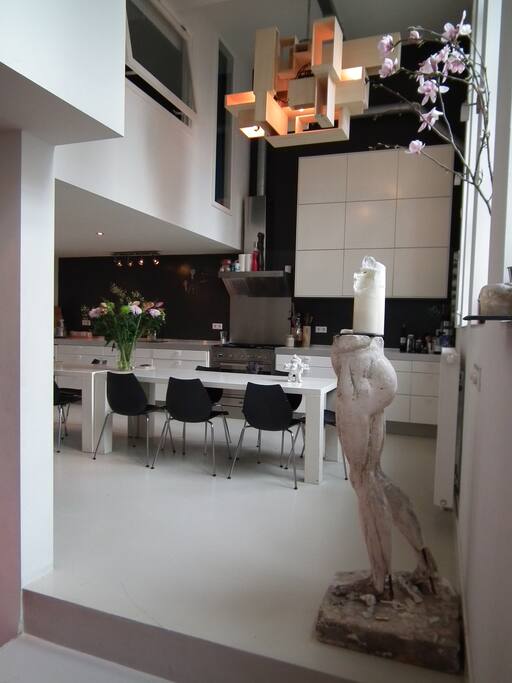 Kitchen table, great place to gather and eat together.