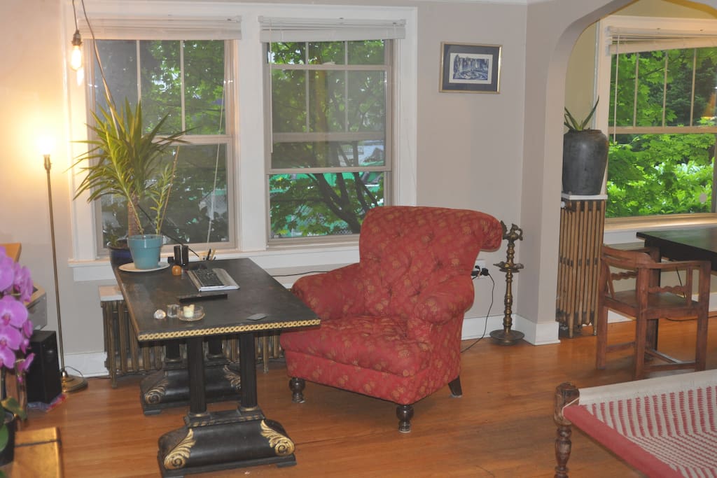 Living Room with Lounge Chair