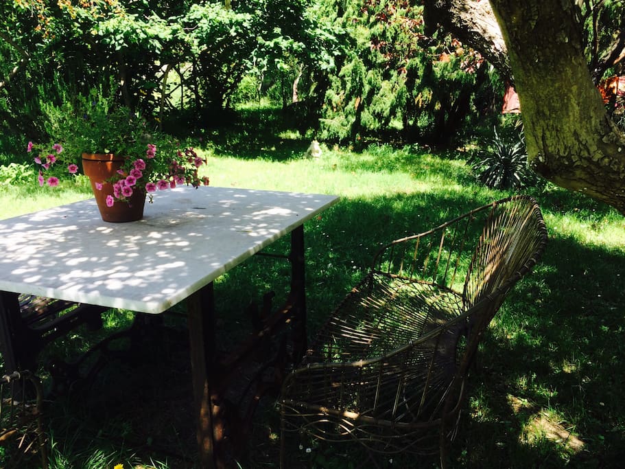 Un angolo del Giardino per ospiti
