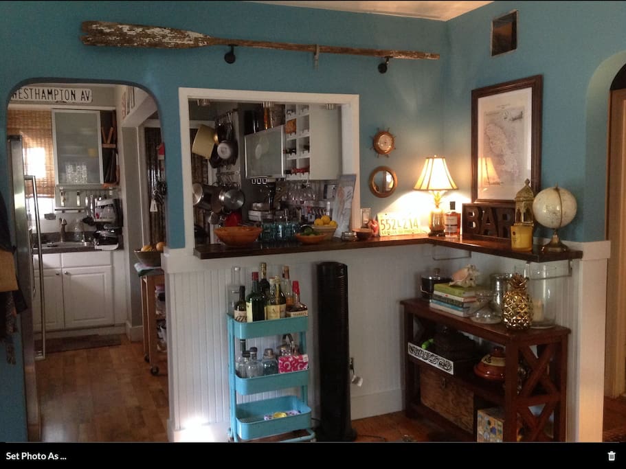 Kitchen and Living Room