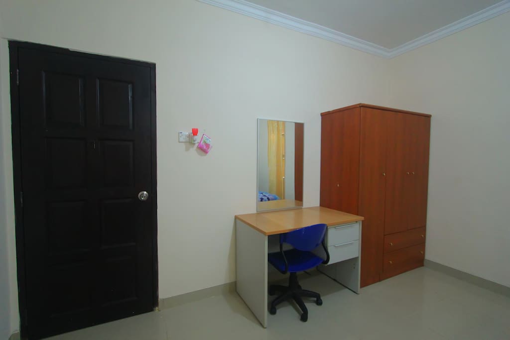 Dresser and wardrobe