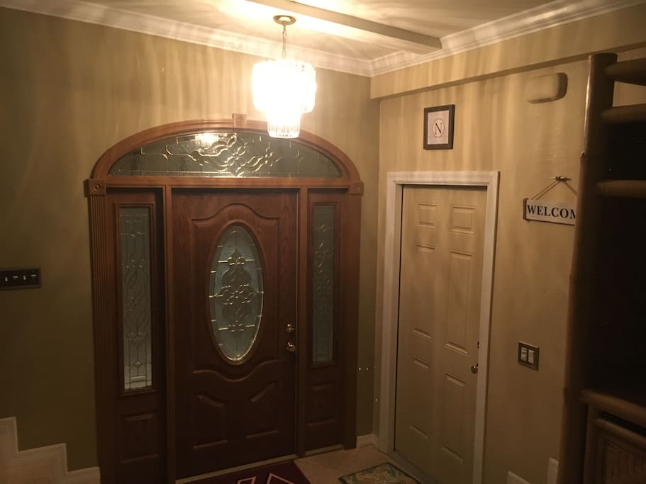 Main front door entrance.