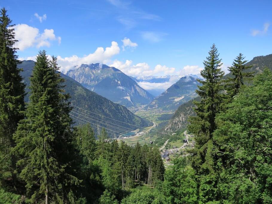 View from balcony