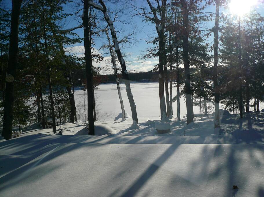 Winter wonderland... and great for cross country skiing and snowshoeing