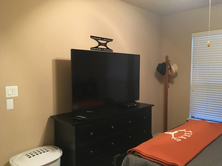 60 inch smart TV in room