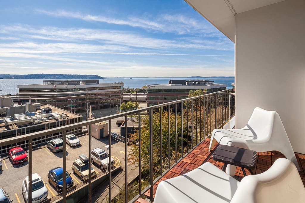 Enjoy view from your private terrace