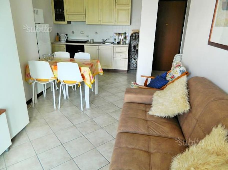 Living room with sofabed
