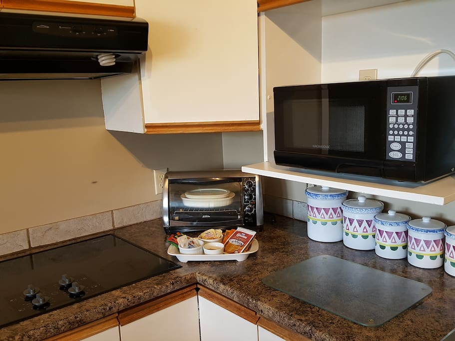 Your shared kitchen complete with coffee, tea and hot chocolate for you to enjoy