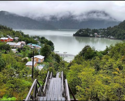 PANORAMIC view, 30 meters from the parking lot.