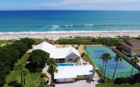 ALL Private -Beachfront-Tennis/Pickleball-Pool/Spa