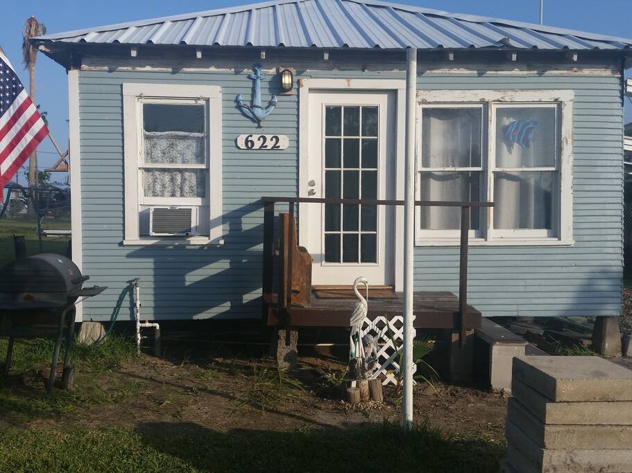 Cabin minus front sun roof after Hurricane Harvey