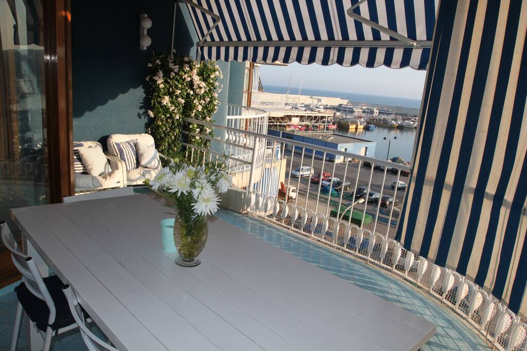 Terraza con vistas