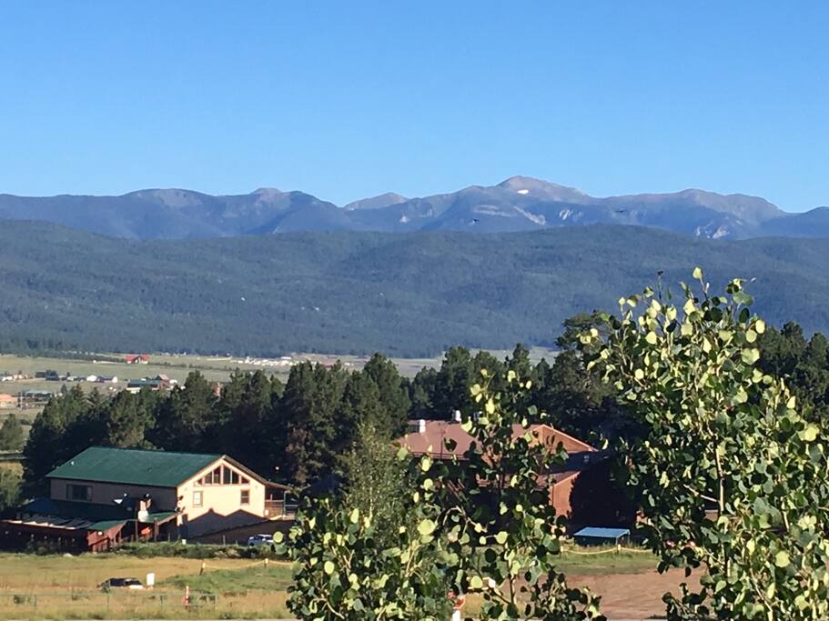 View from the balcony of Wheeler Peak, at 13,161', the highest peak in New Mexico.
