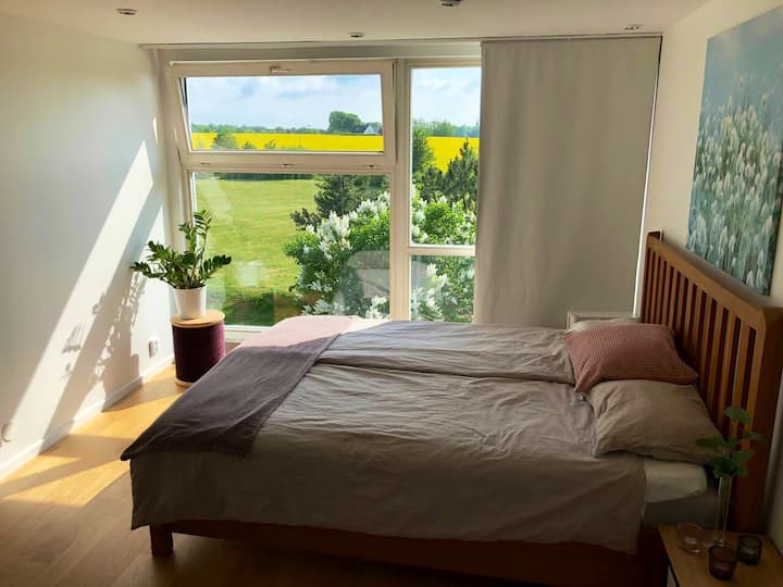 House with a view in beautiful outskirts of Lund