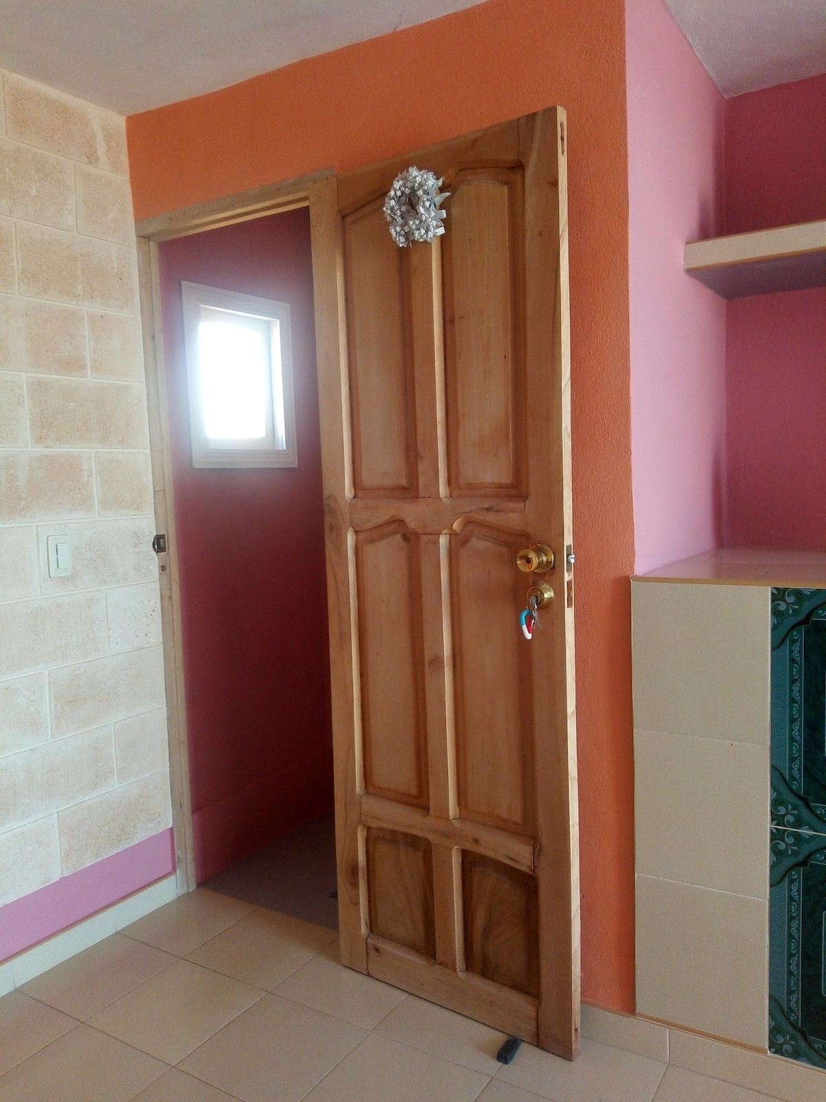 Entrada a la habitación 