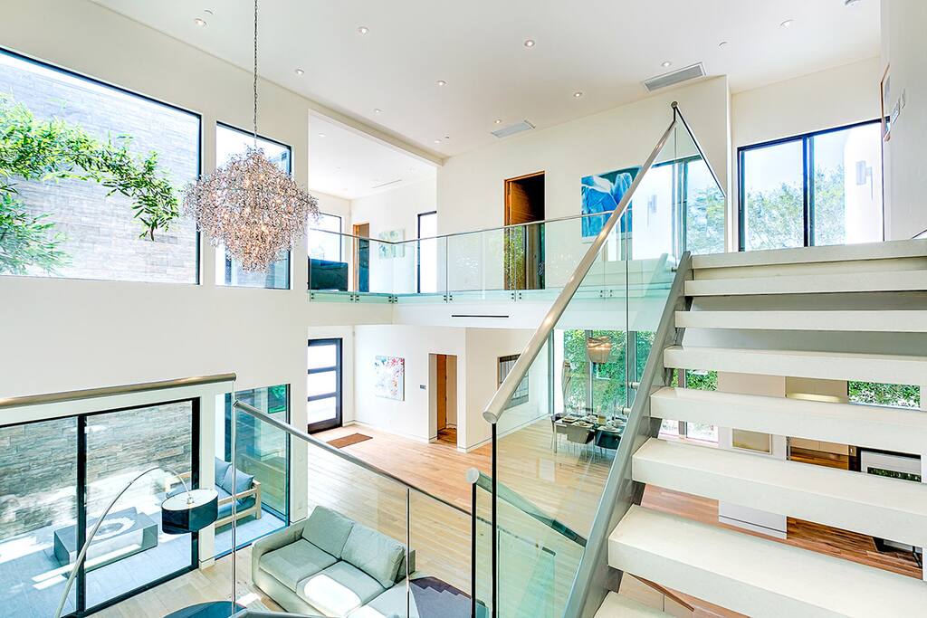 Upstairs area