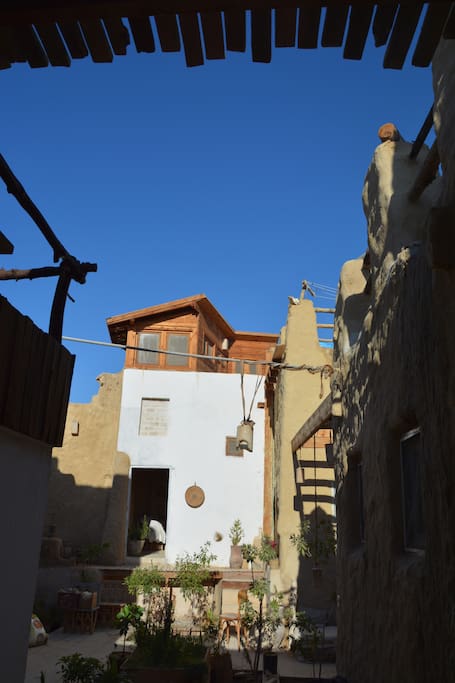 View from courtyard