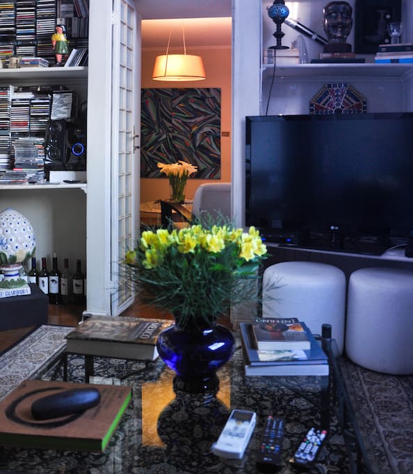 Sala de TV e música