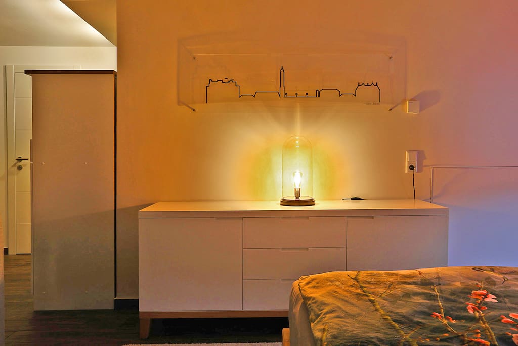 Sideboard im Schlafbereich