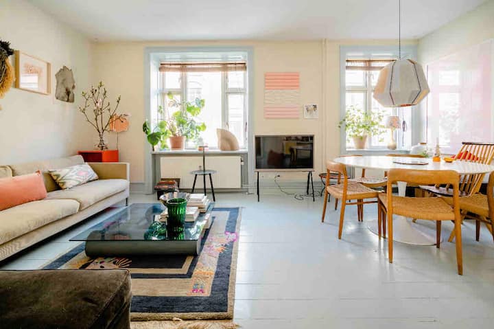 Stille Designer Lejlighed Med Bedste Location - 哥本哈根