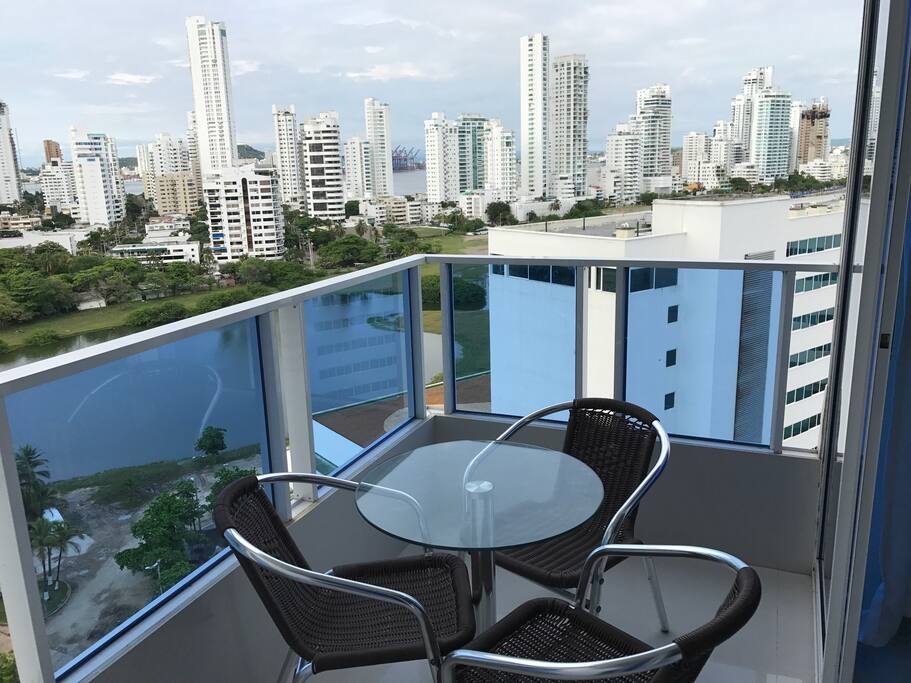 Vista desde el balcón