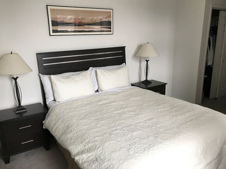 Sun-filled Bedroom and Queen-size Beautyrest