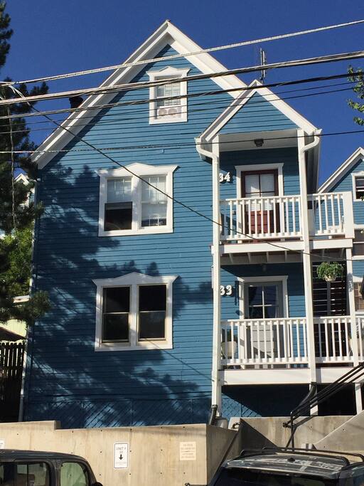 View of our place from Norfolk Avenue