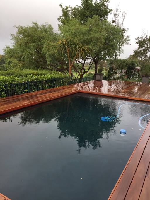 Decked Swimming Pool