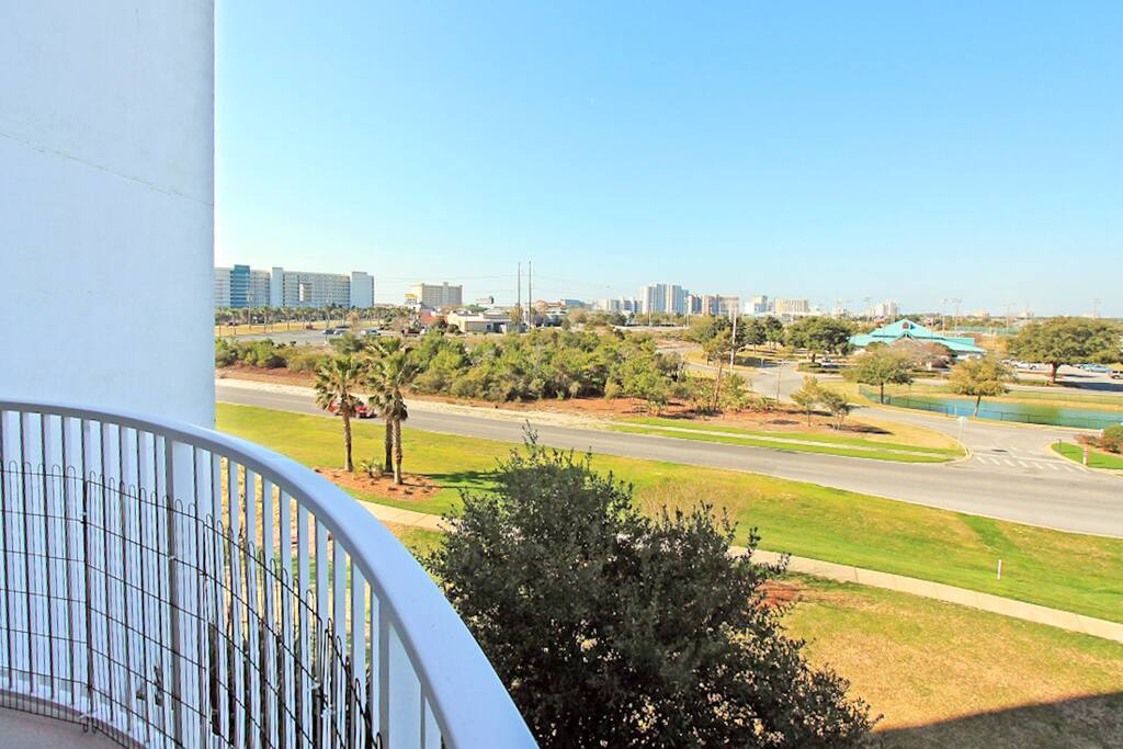 Views toward the Gulf