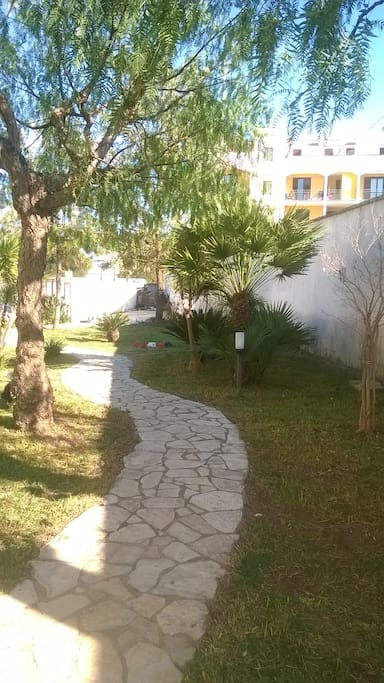 parte del nostro giardino dove è possibile rilassarsi