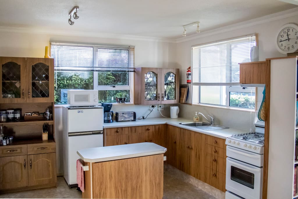 Well-equipped kitchen