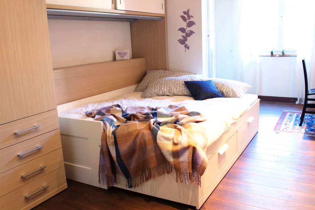 Sleeping King size bed
