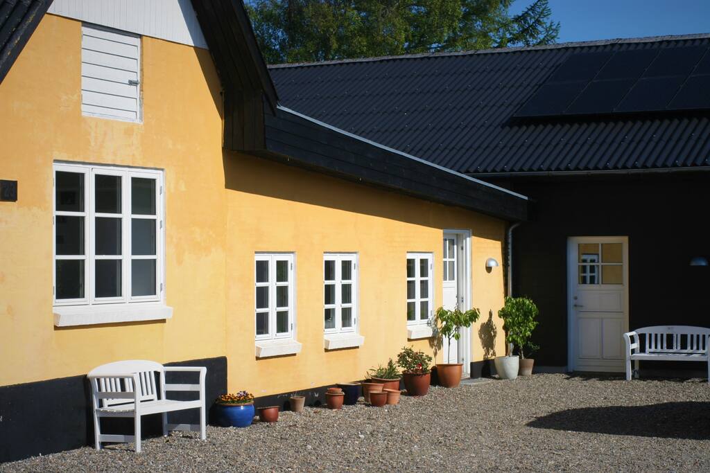 Front of the house