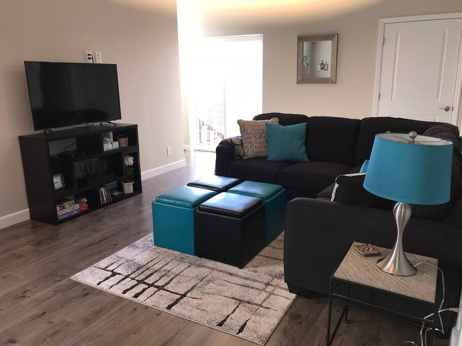 Includes TV, DVD player, and DirecTV