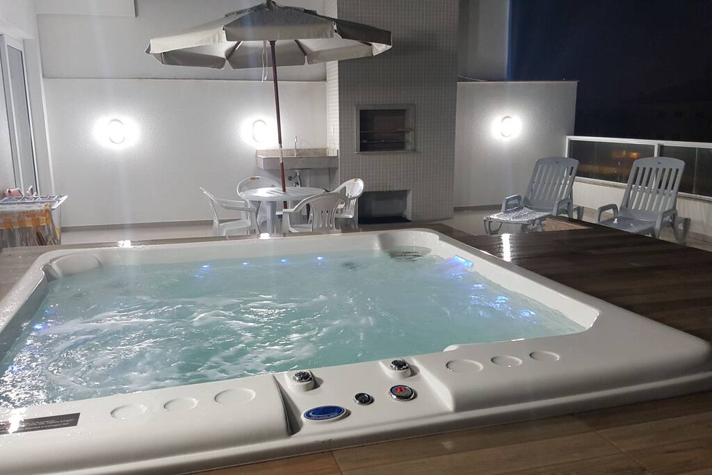Jacuzzi no terraço