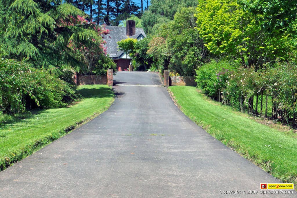 Garden entrance