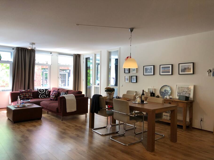 The dining table