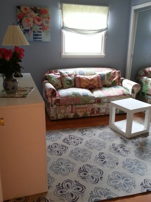 A sunny room.